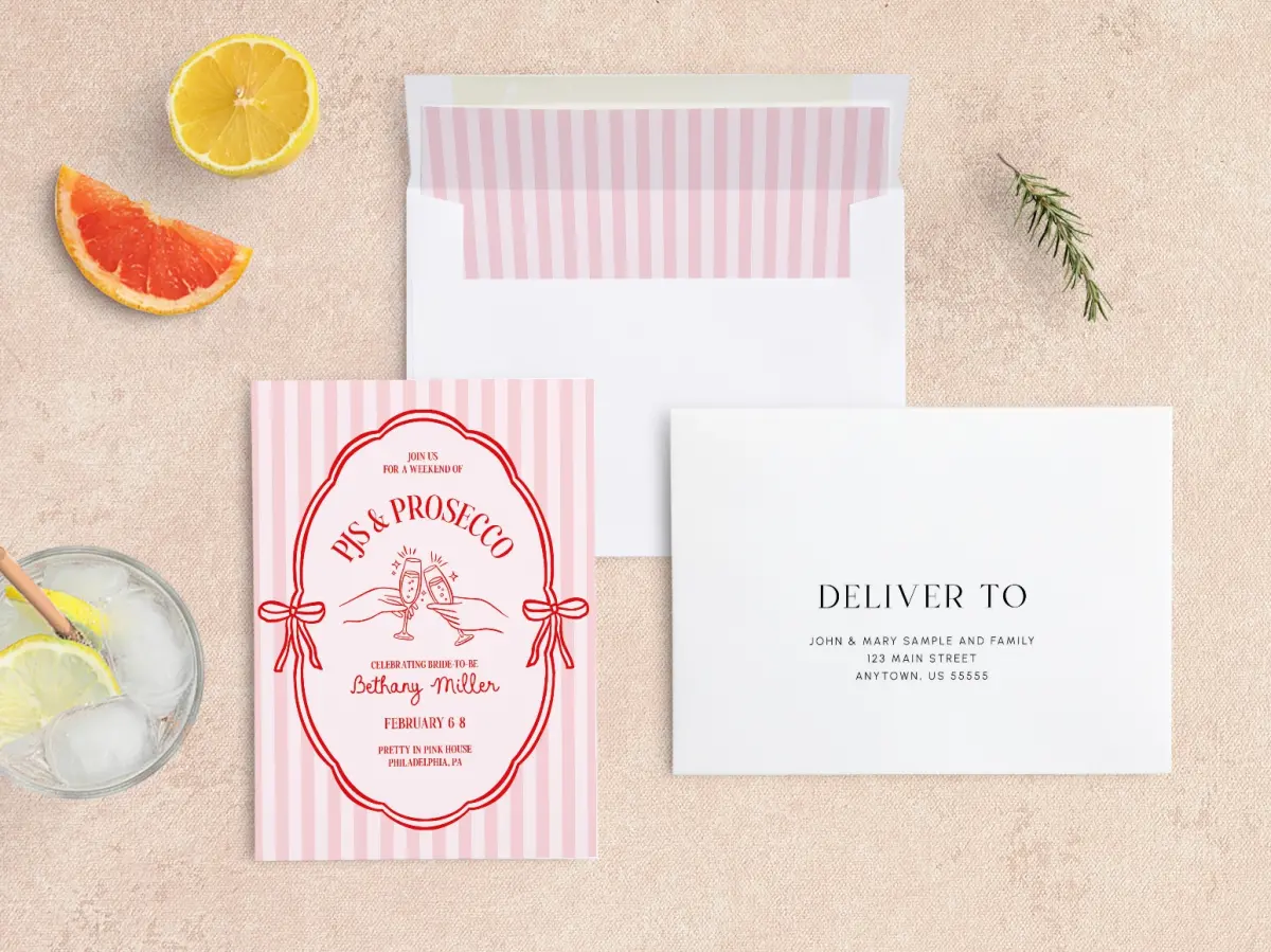Front with Envelope Liner