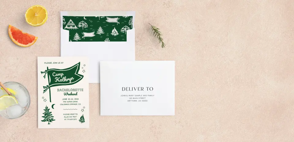Front with Envelope Liner