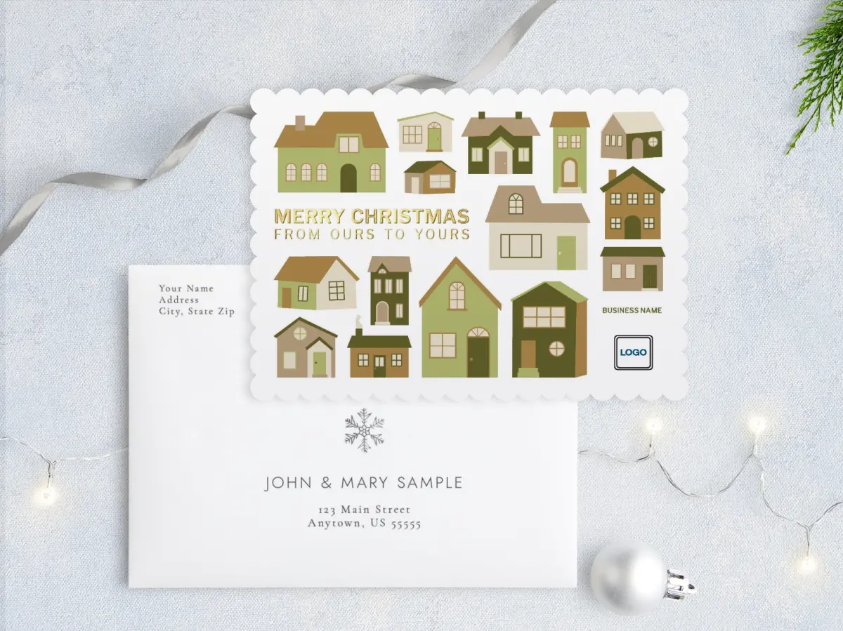 Front with Envelope Design