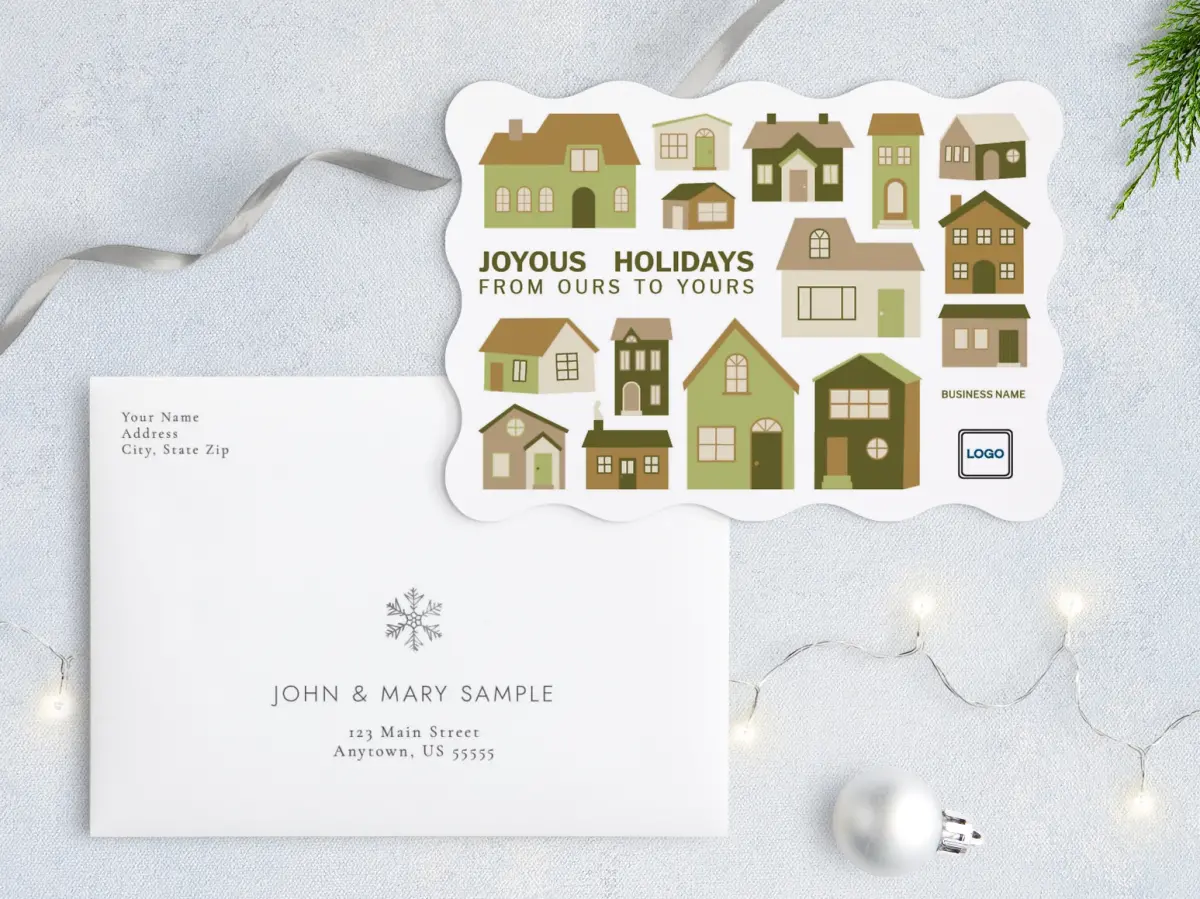 Front with Envelope Design