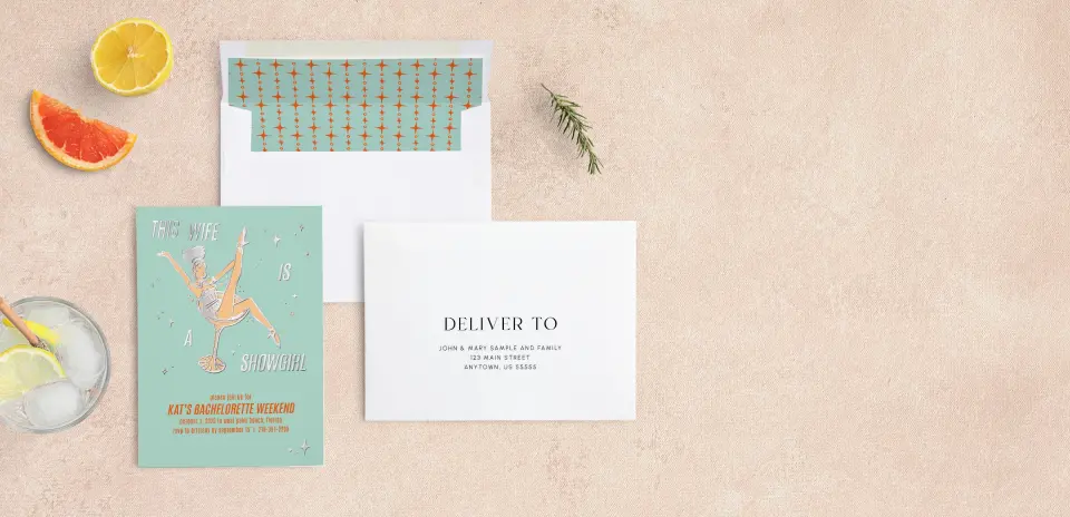 Front with Envelope Liner