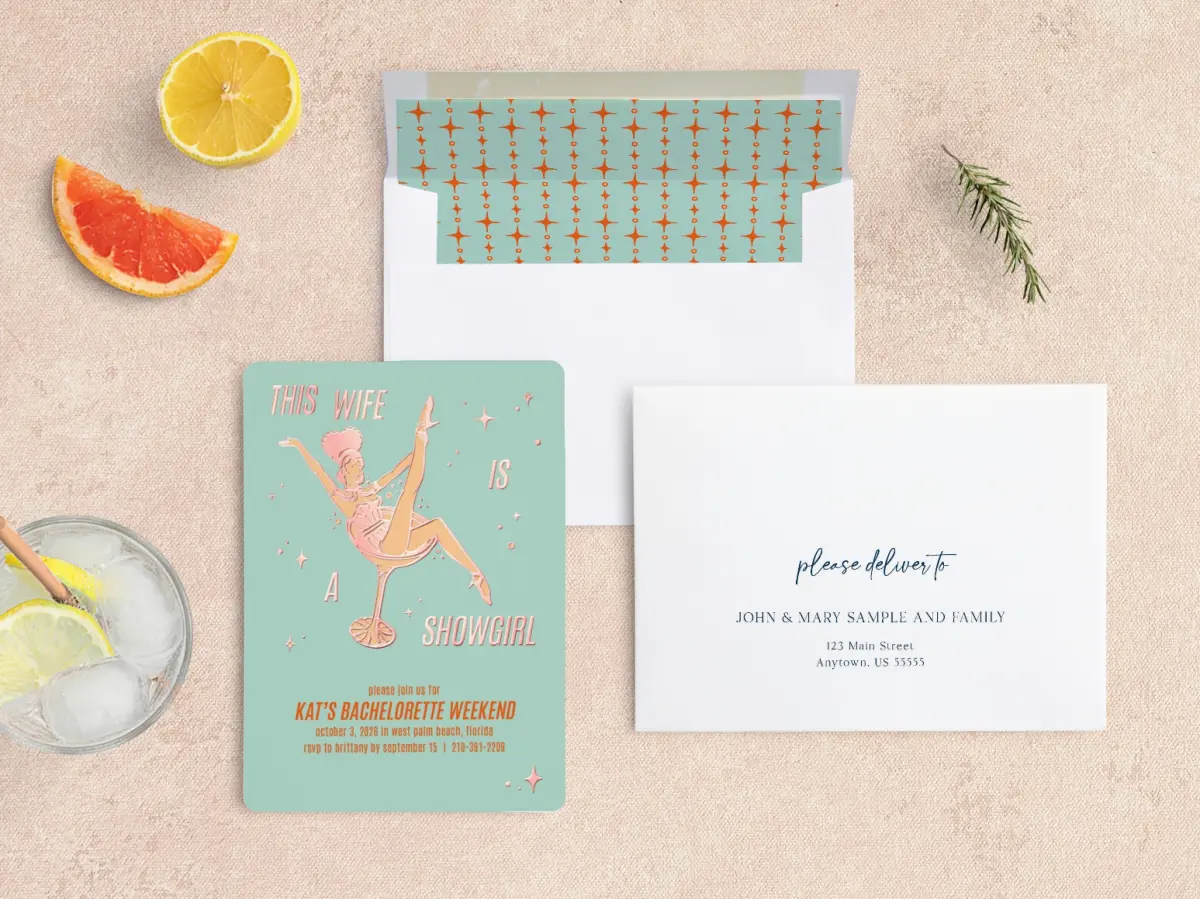 Front with Envelope Liner