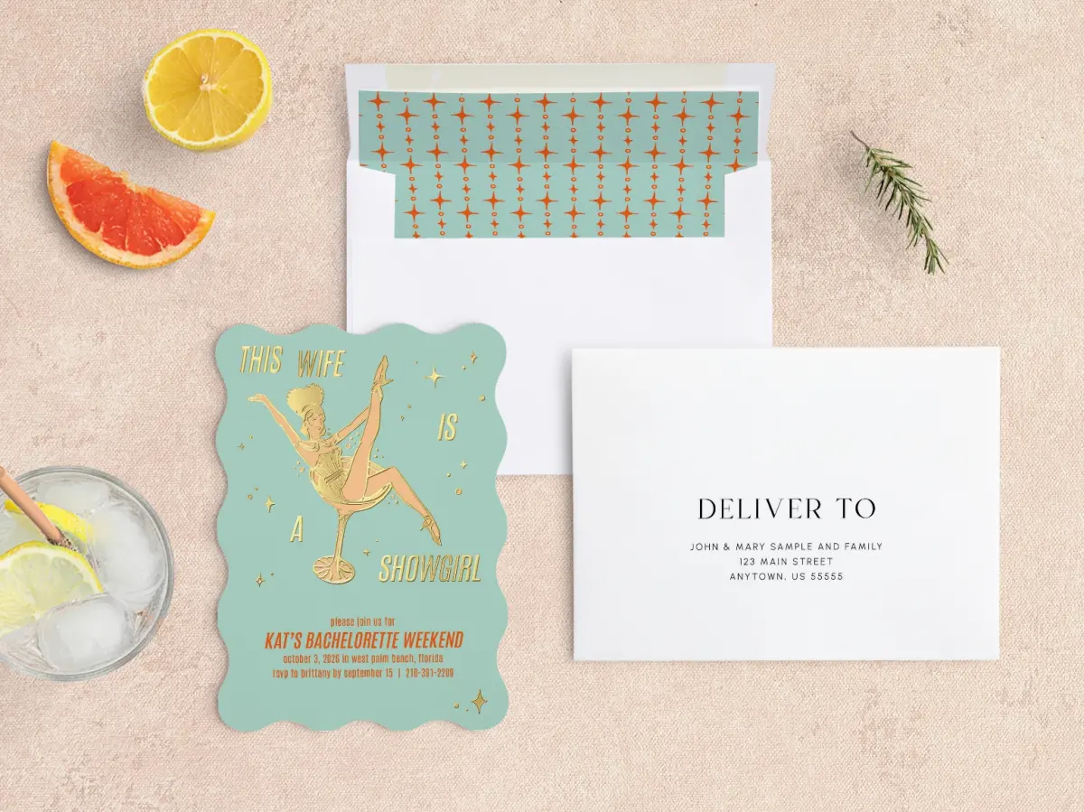 Front with Envelope Liner
