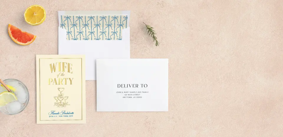 Front with Envelope Liner