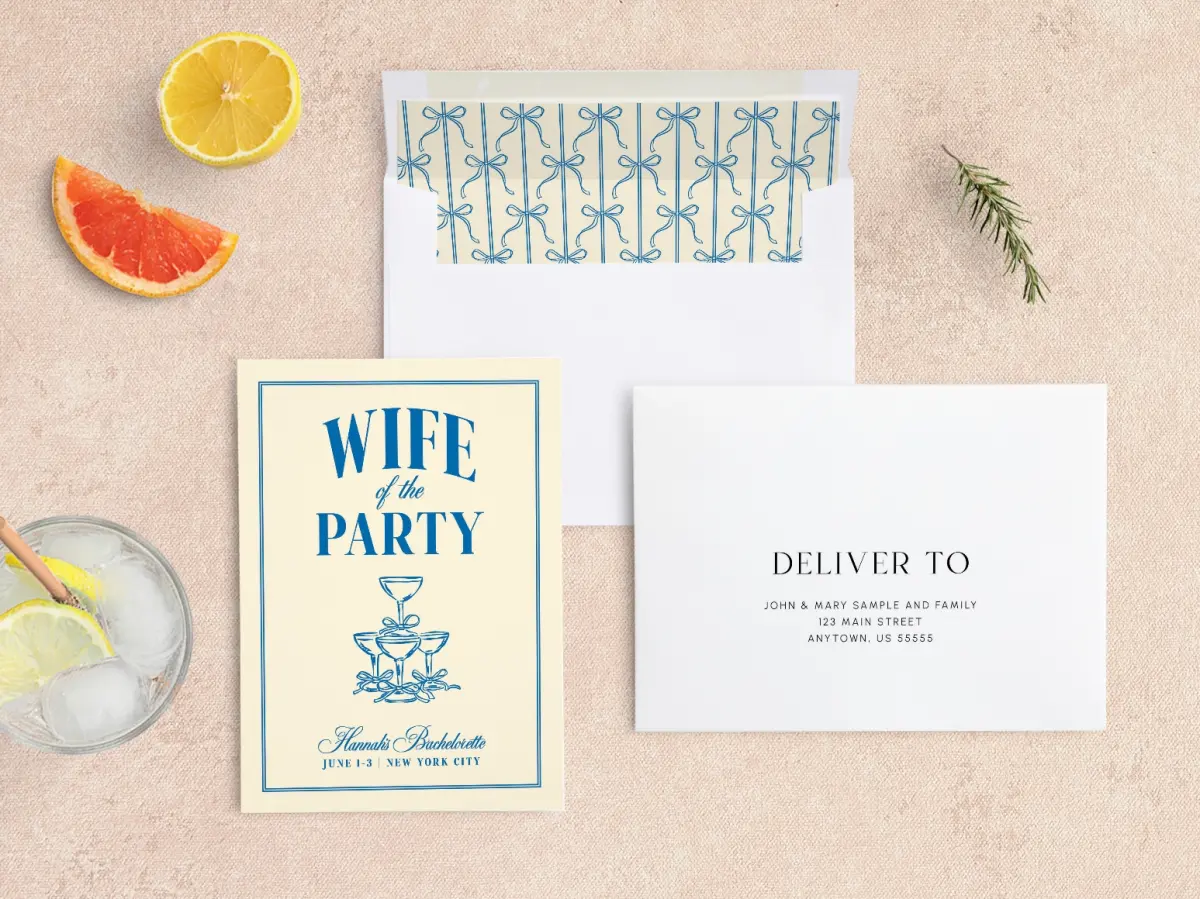 Front with Envelope Liner