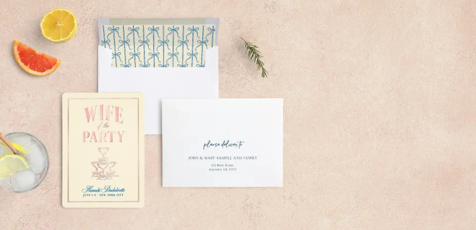 Front with Envelope Liner