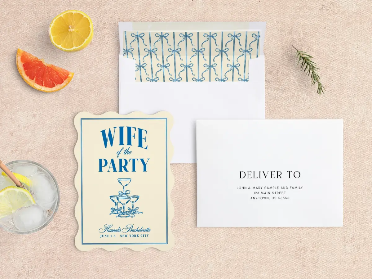 Front with Envelope Liner