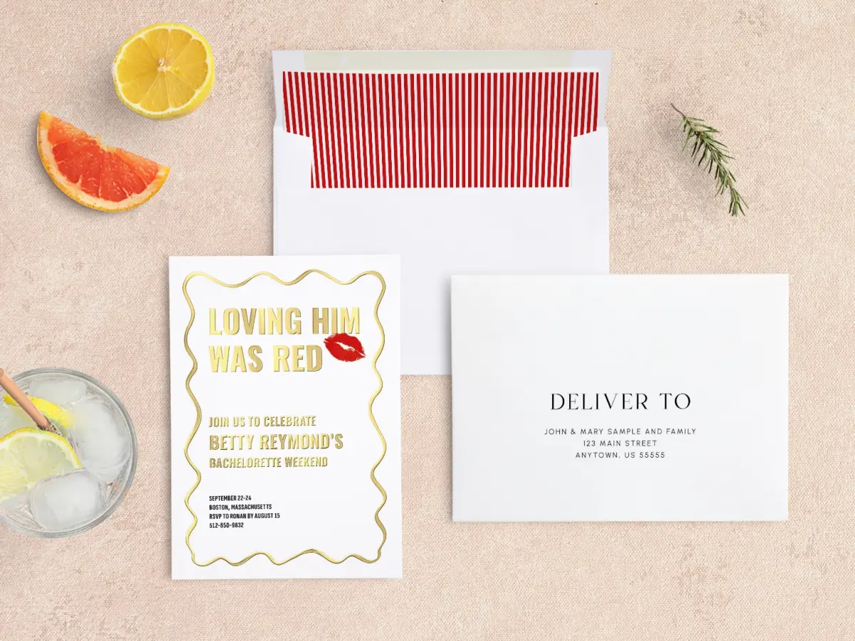 Front with Envelope Liner