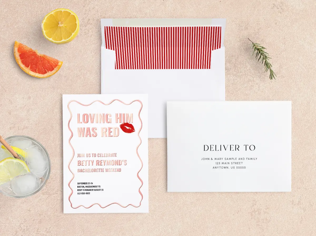 Front with Envelope Liner