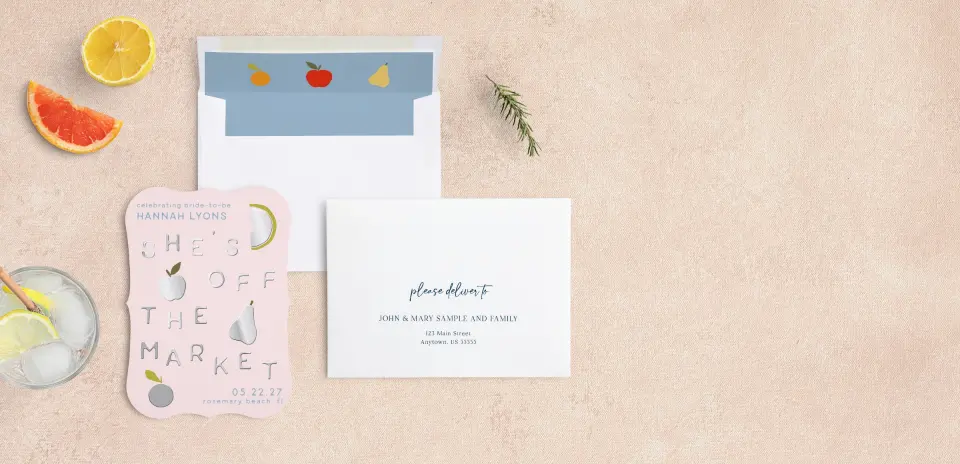 Front with Envelope Liner