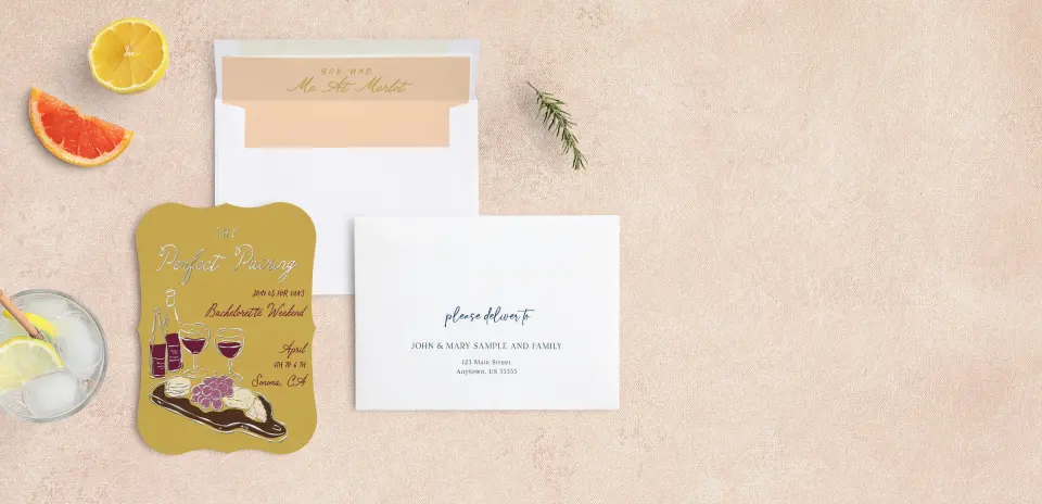 Front with Envelope Liner