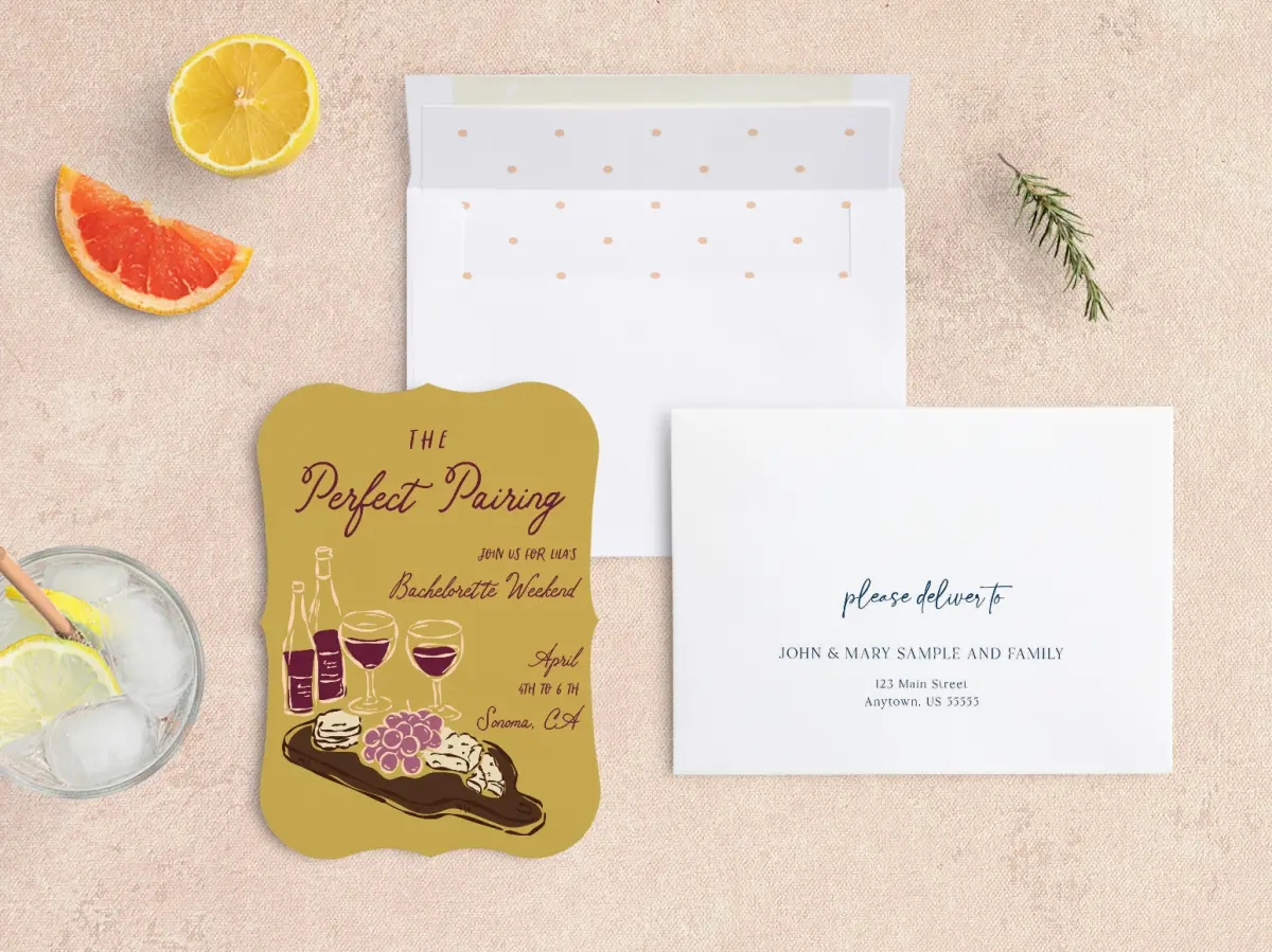 Front with Envelope Liner