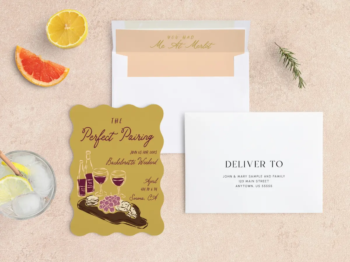 Front with Envelope Liner