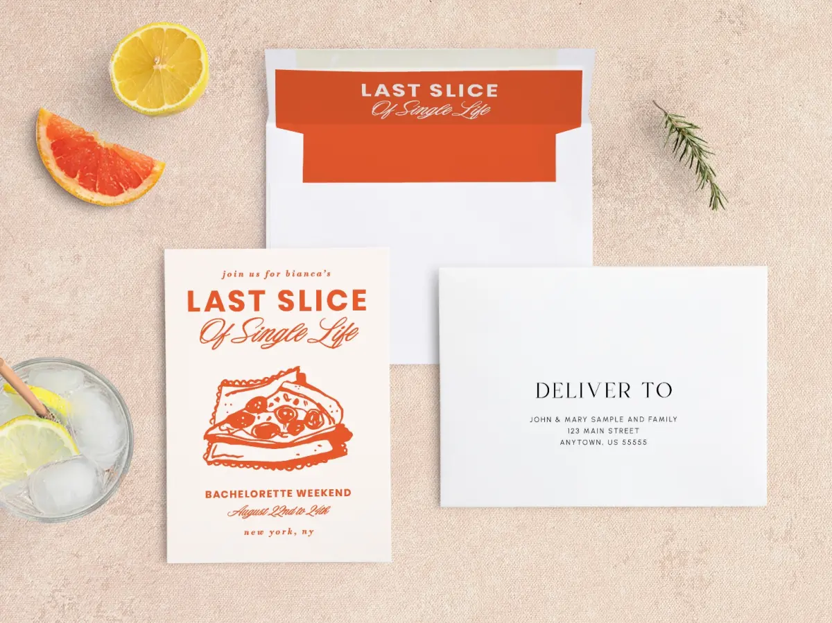 Front with Envelope Liner