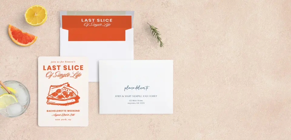 Front with Envelope Liner