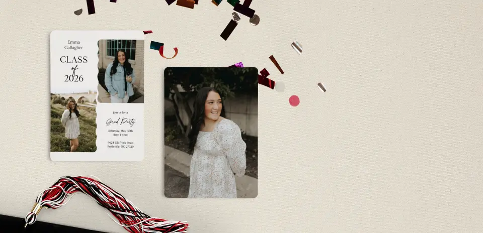 Grad Card Back
