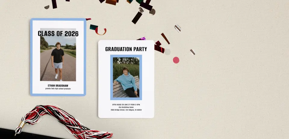 Grad Card Back