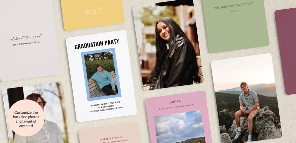 Grad Card Back