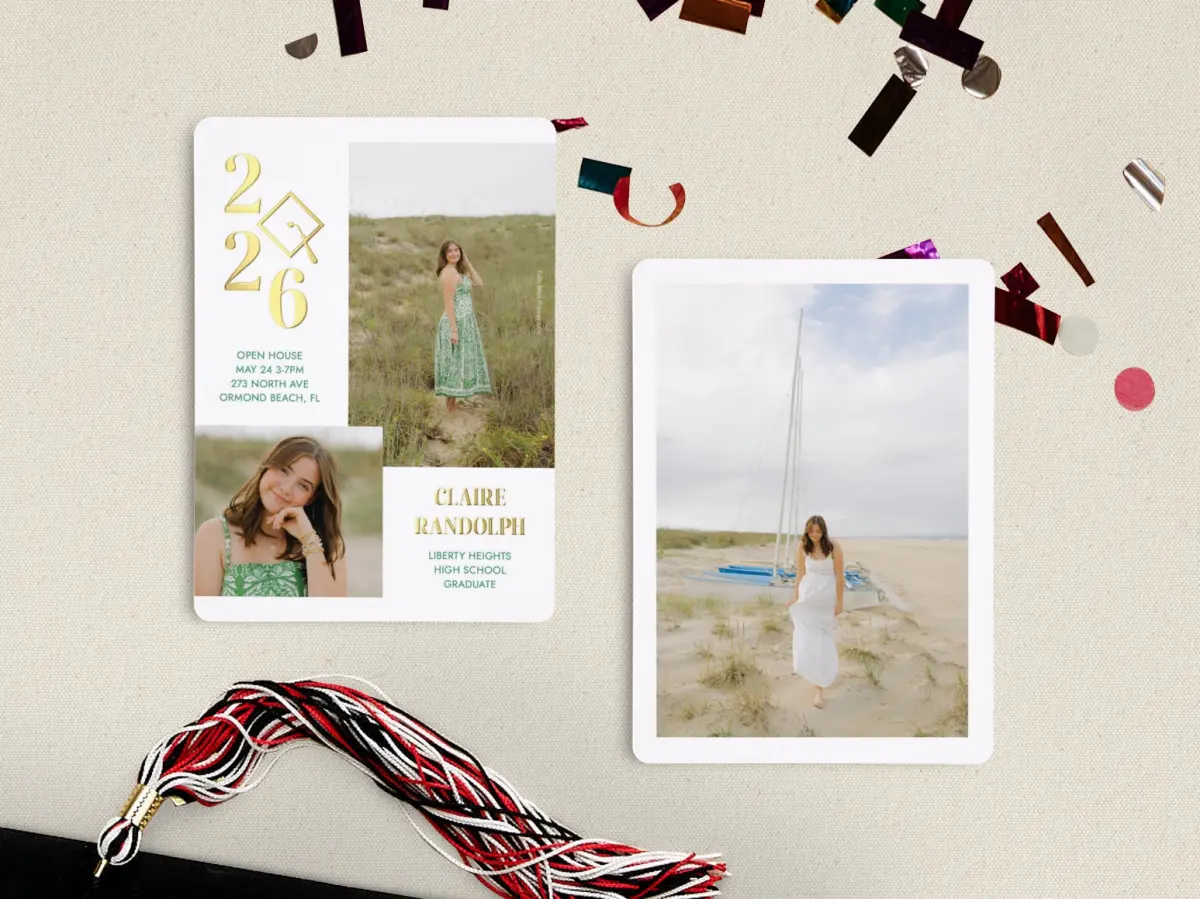 Grad Card Back