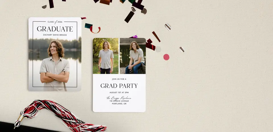 Grad Card Back