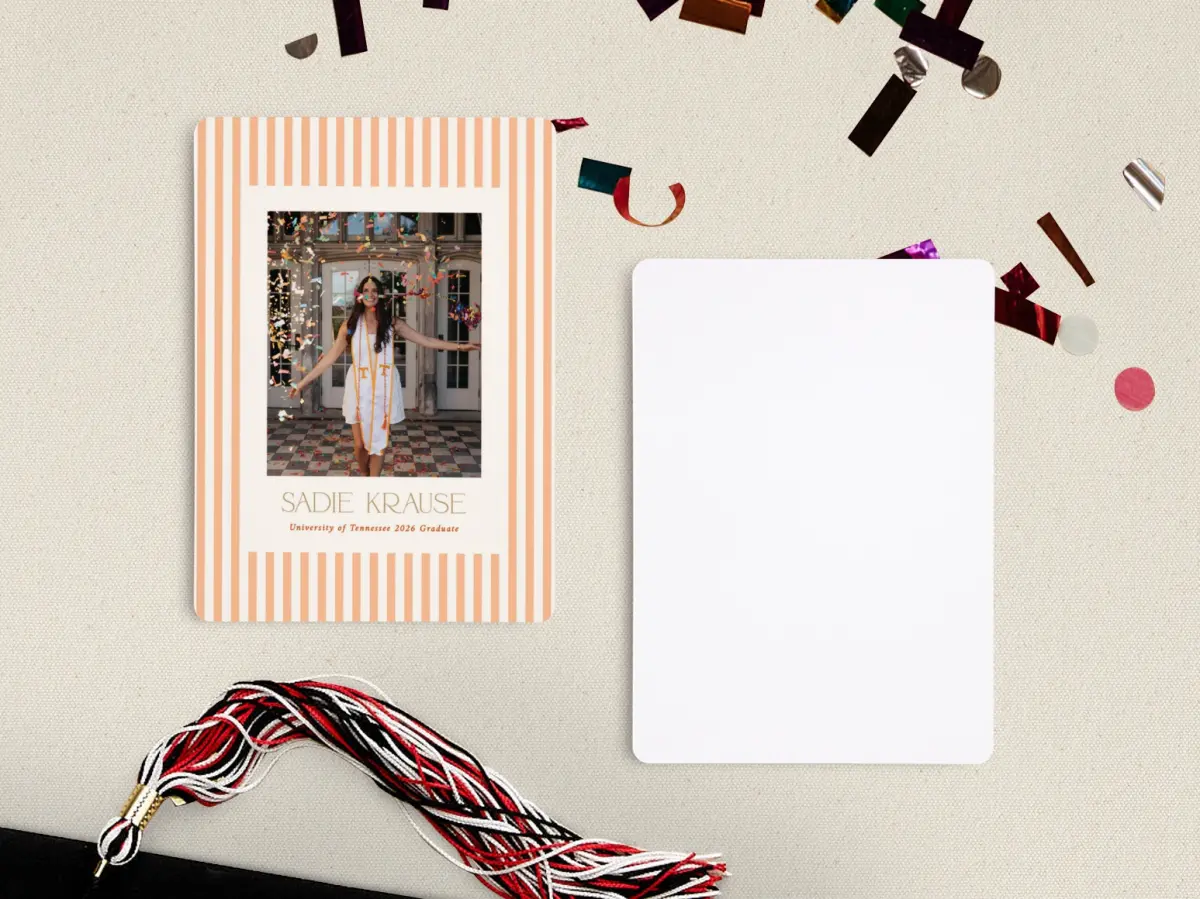 Grad Card Back