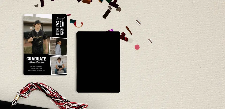 Grad Card Back