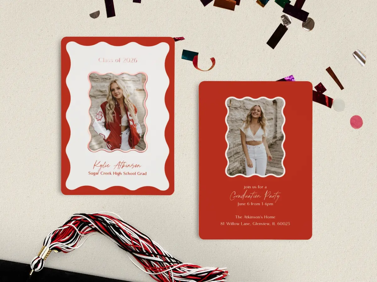 Grad Card Back