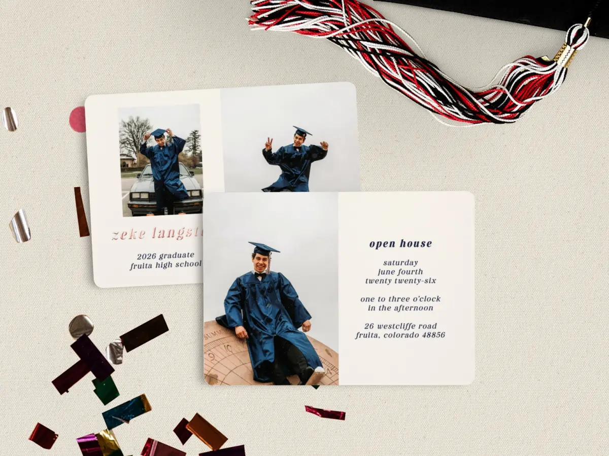 Grad Card Back