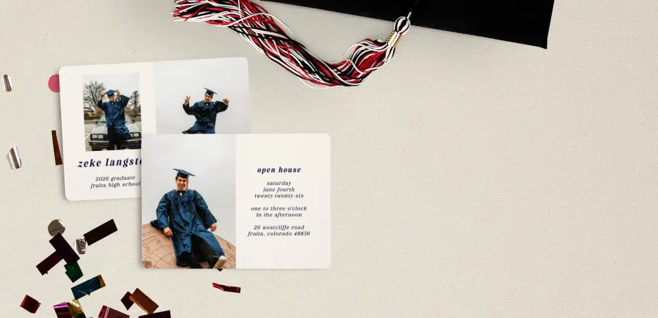 Grad Card Back