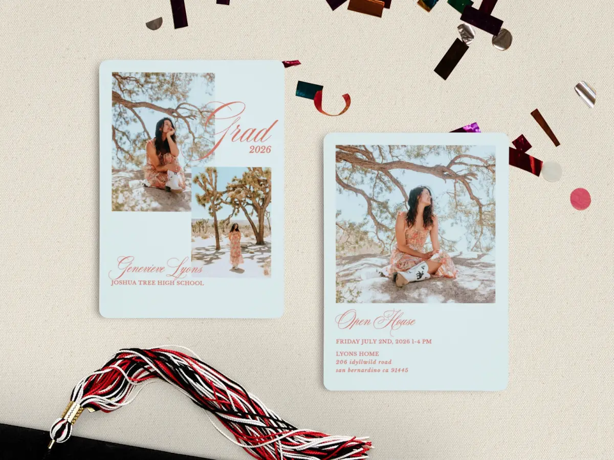 Grad Card Back