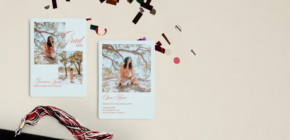 Grad Card Back