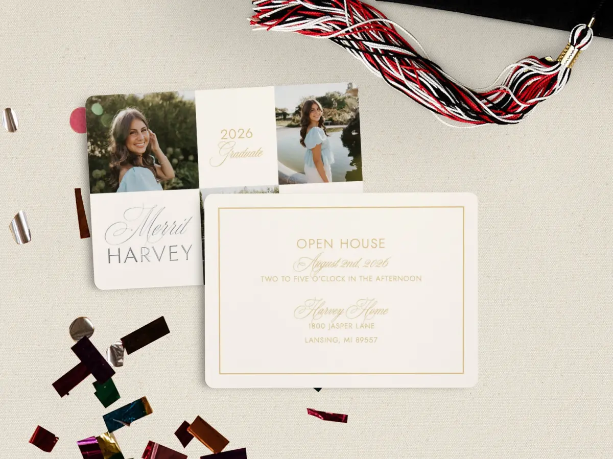 Grad Card Back