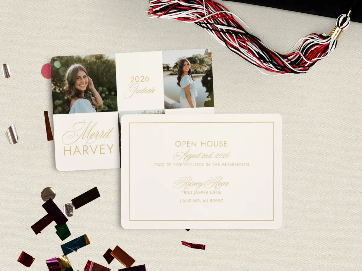 Grad Card Back