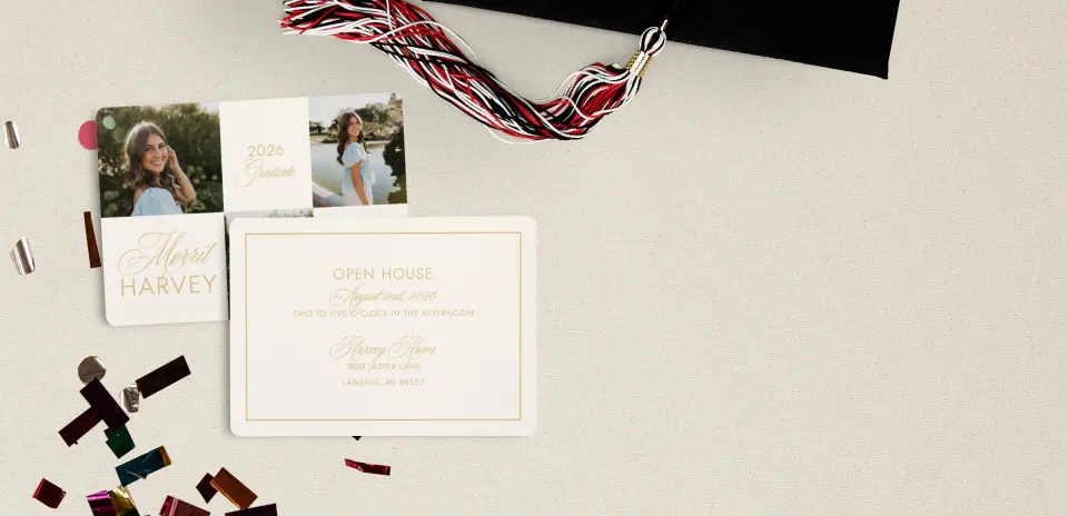 Grad Card Back