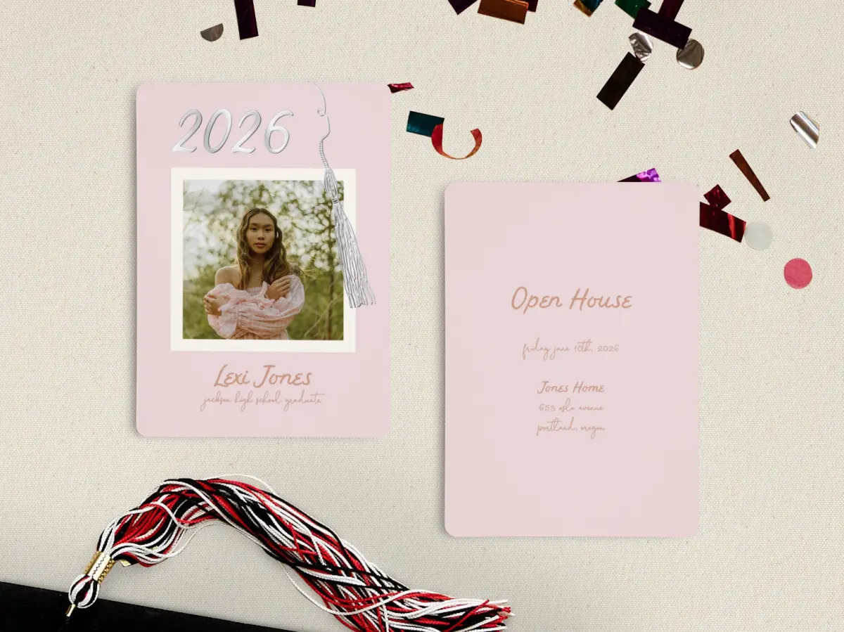 Grad Card Back