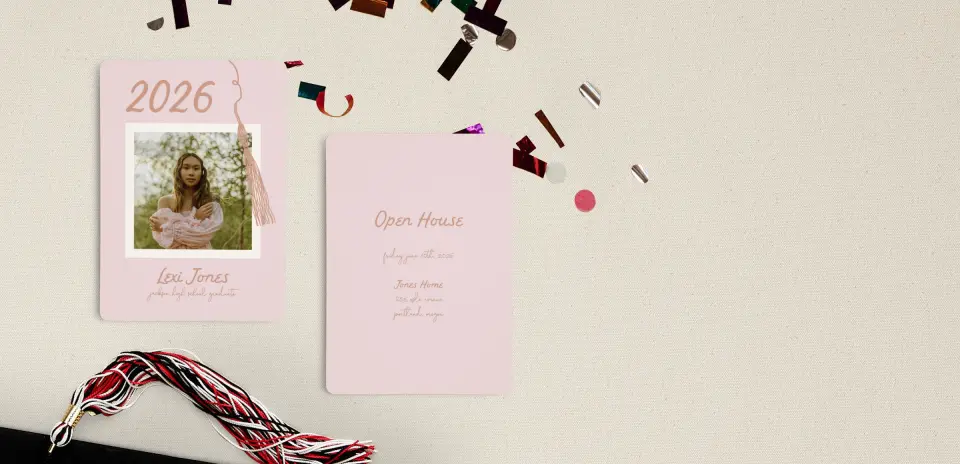 Grad Card Back