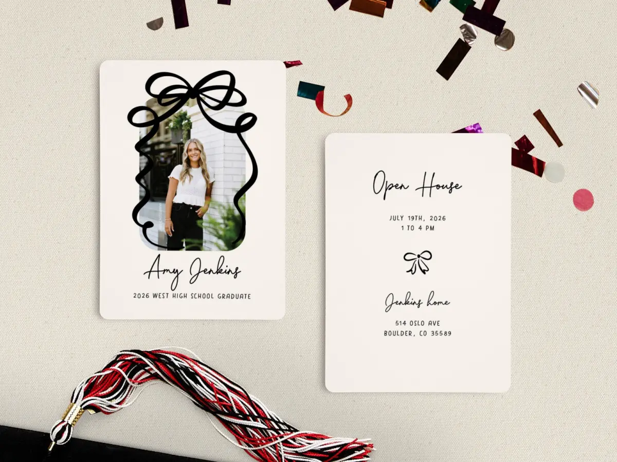 Grad Card Back