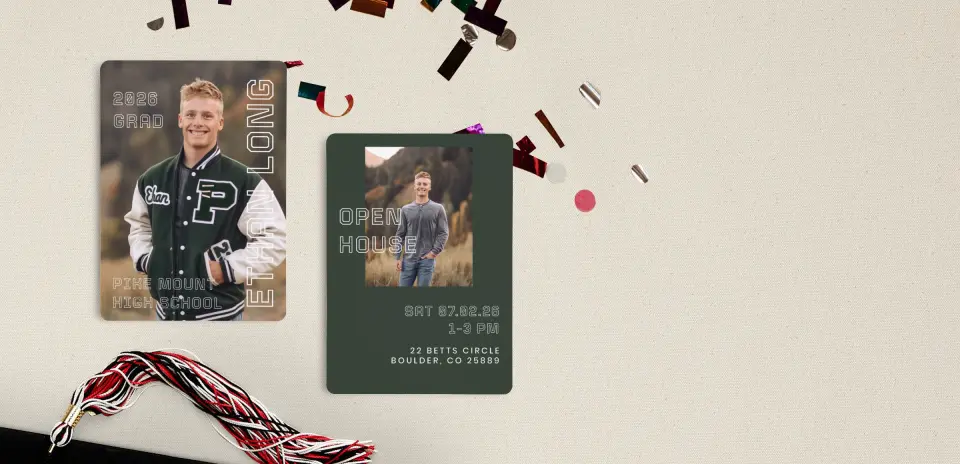 Grad Card Back