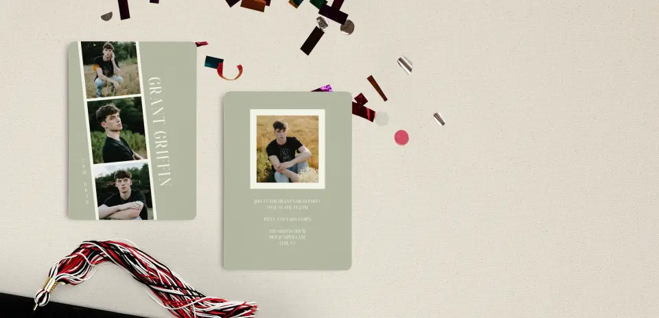 Grad Card Back