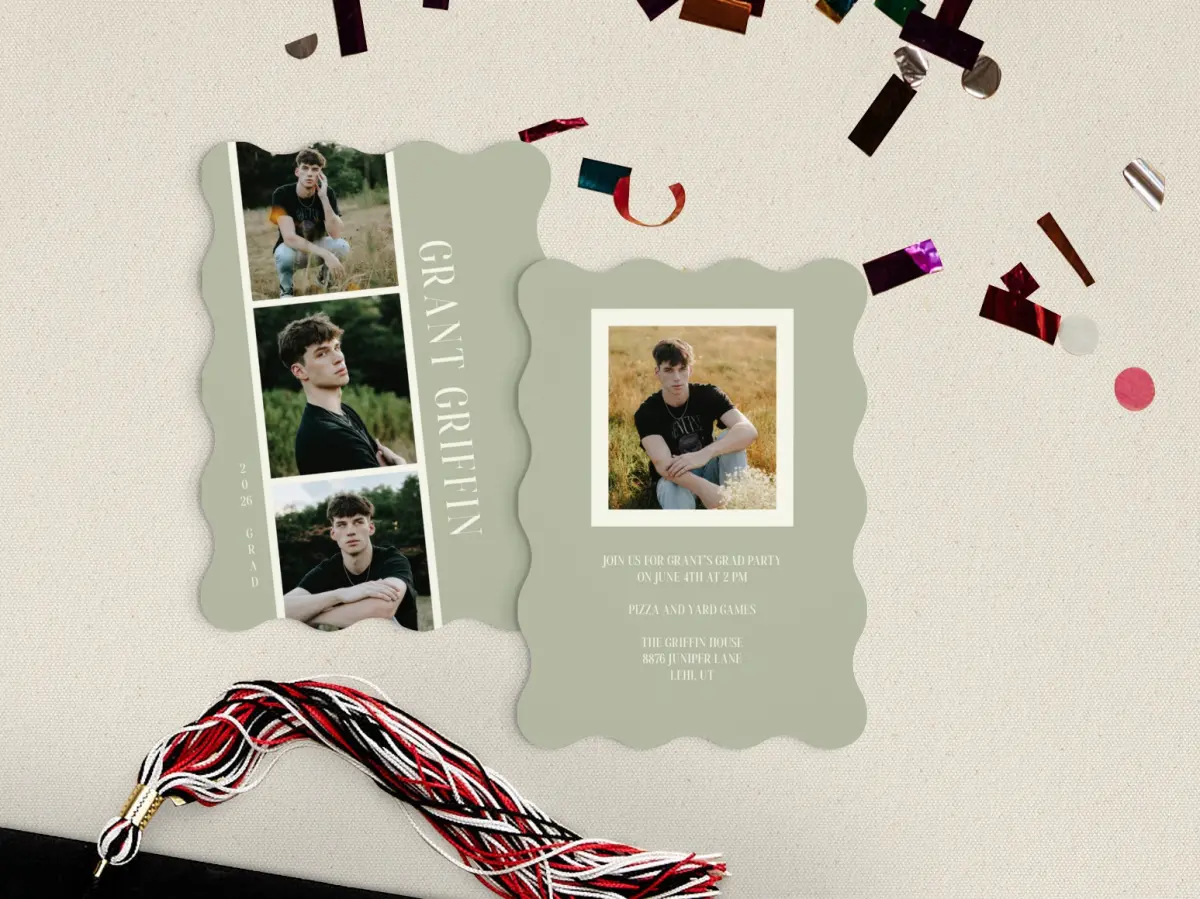 Large Card Back View