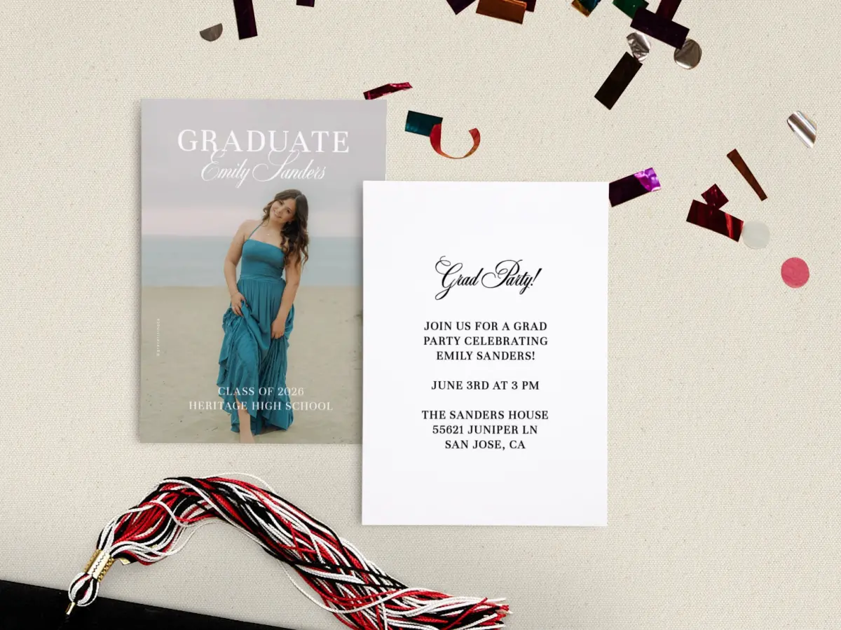 Large Card Back View