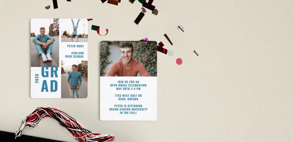 Grad Card Back
