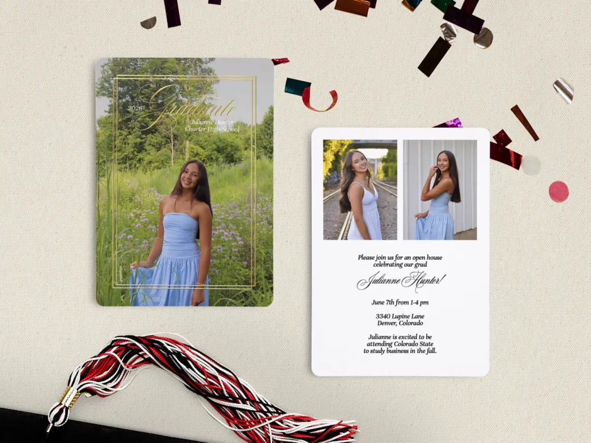 Grad Card Back