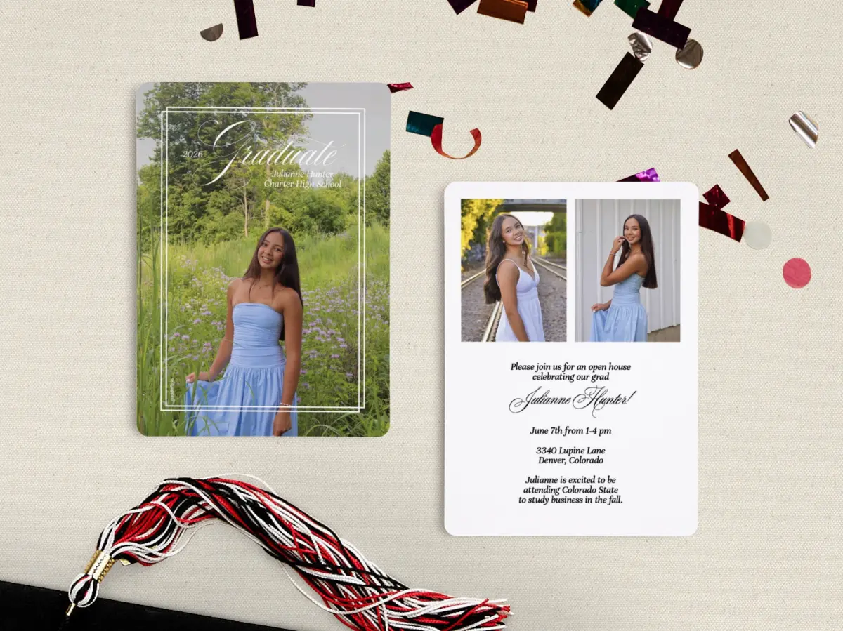 Grad Card Back