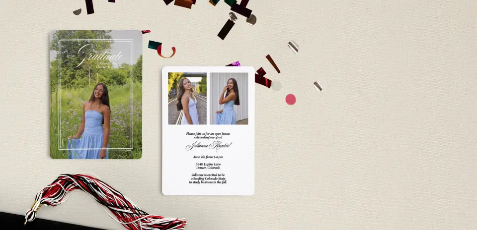 Grad Card Back