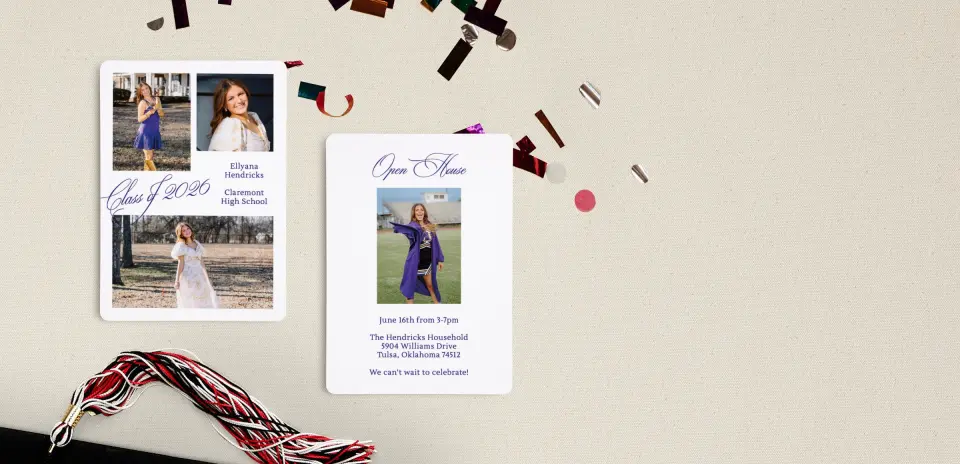 Grad Card Back
