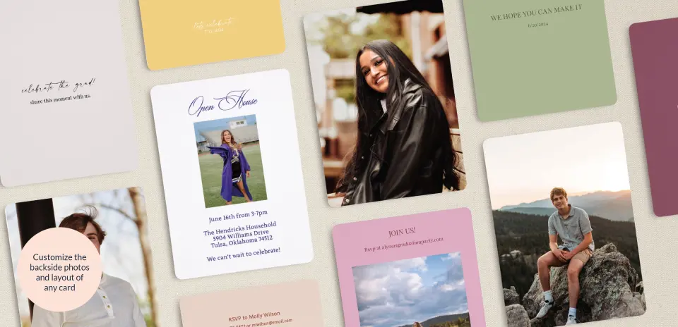 Grad Card Back