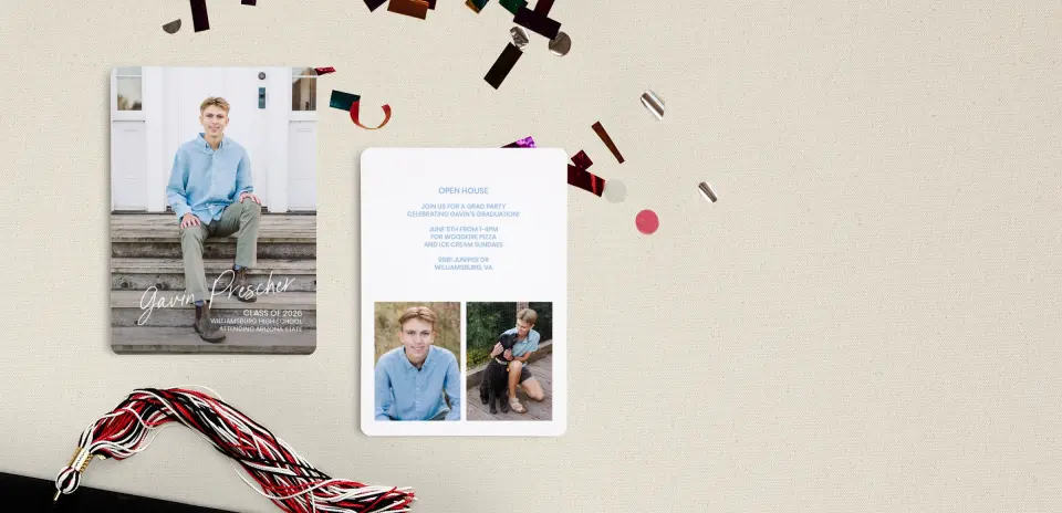 Grad Card Back