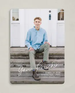 Graduation Announcement Card Design