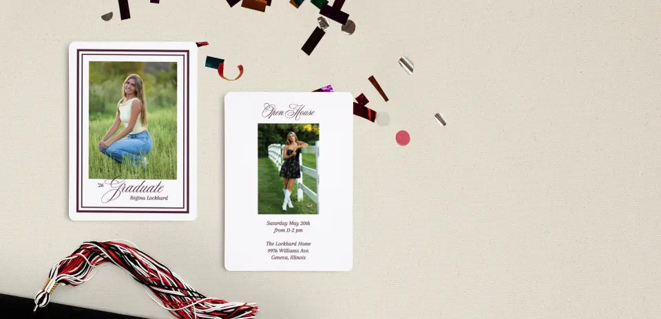 Grad Card Back